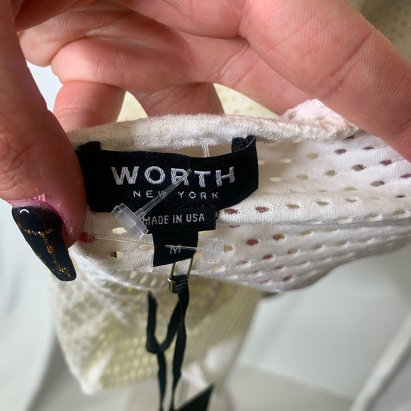 Worth New York honeycomb boxy top - Picture 7 of 8